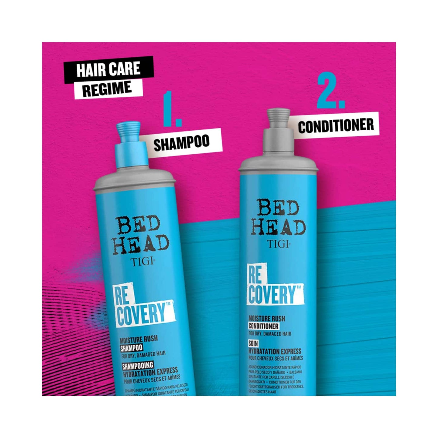 TIGI Bed Head Recovery Moisture Rush Hair Conditioner For Dry & Damaged Hair (600ml)