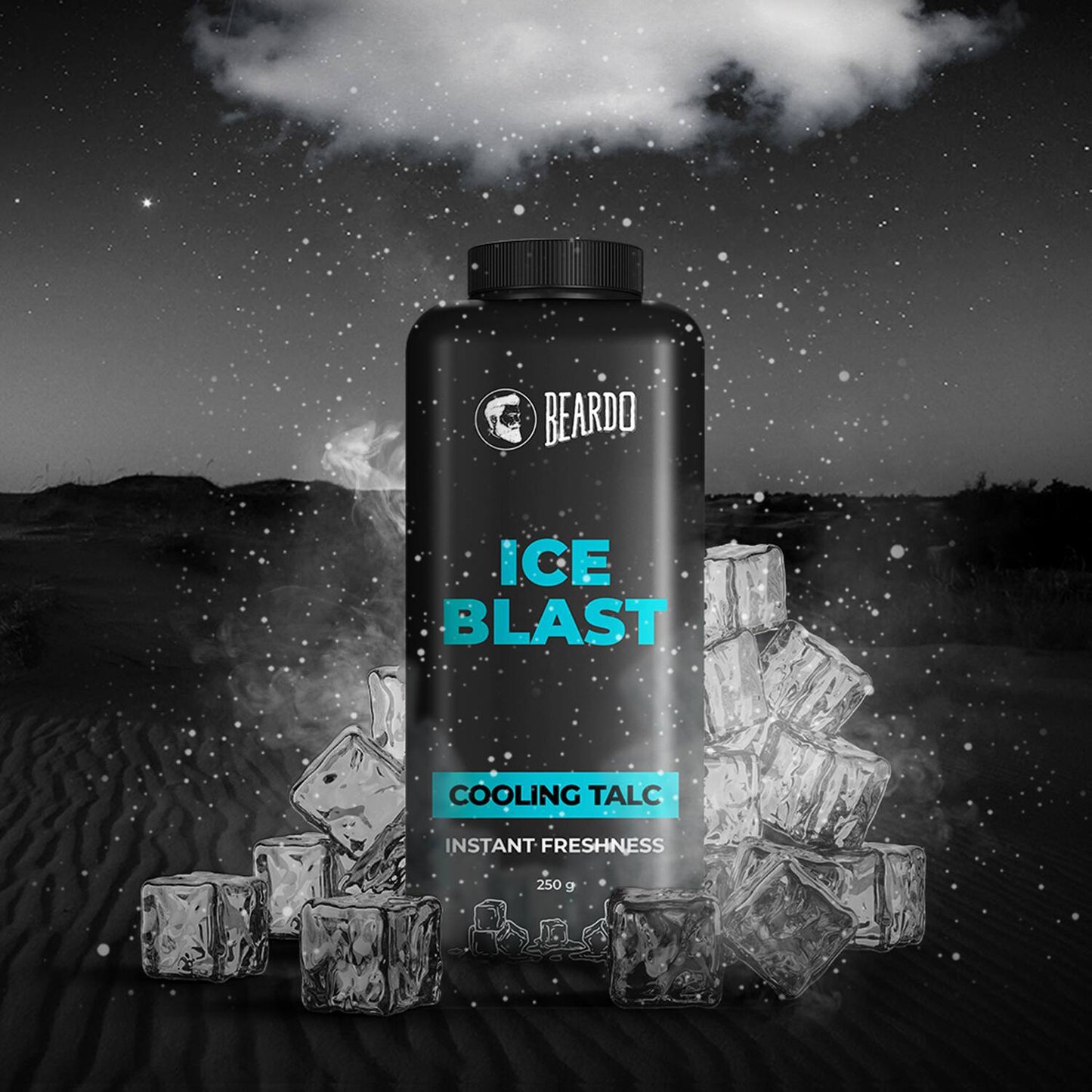 Beardo Ice Blast Cooling Talc Powder (250g)