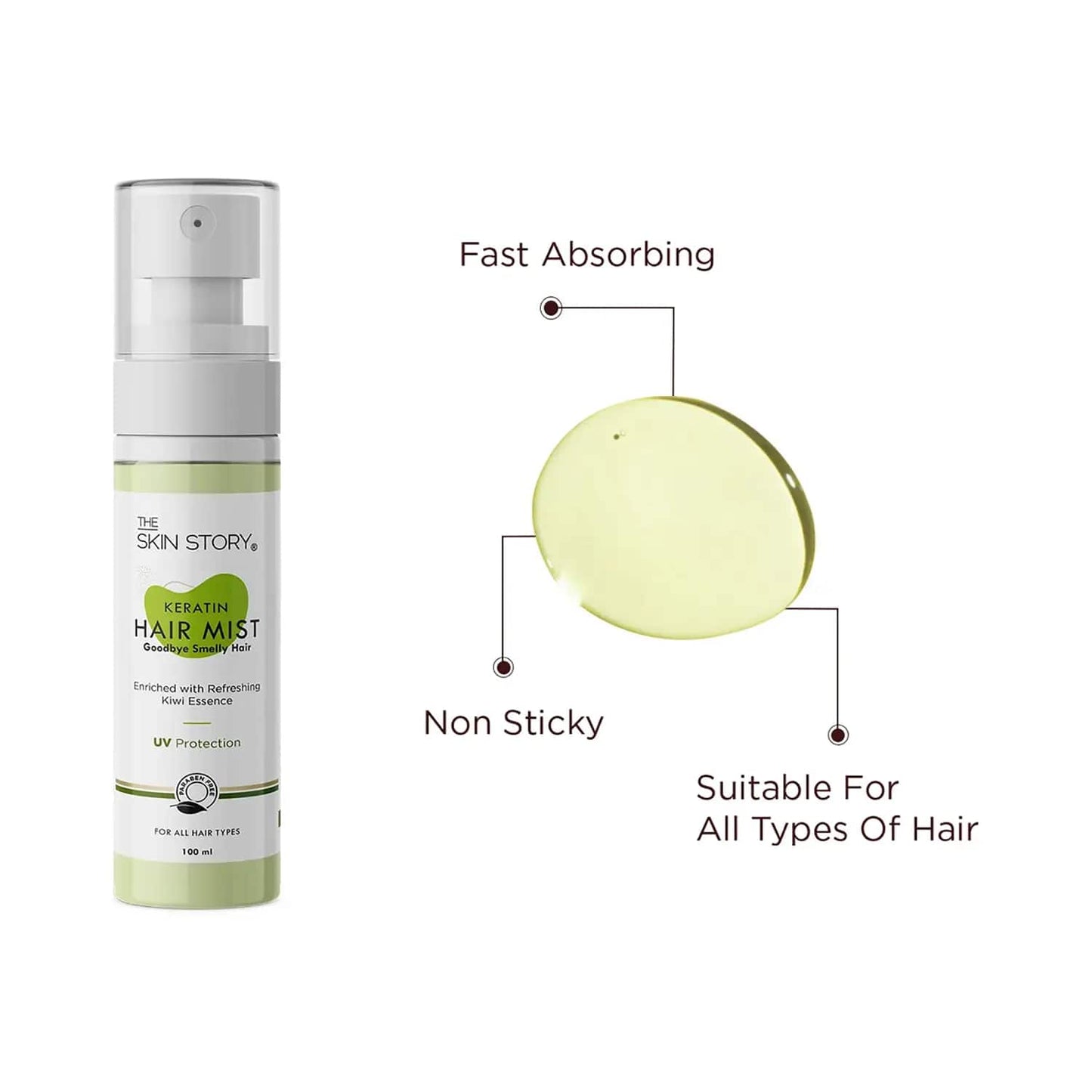 The Skin Story Keratin Hair Mist (100ml)