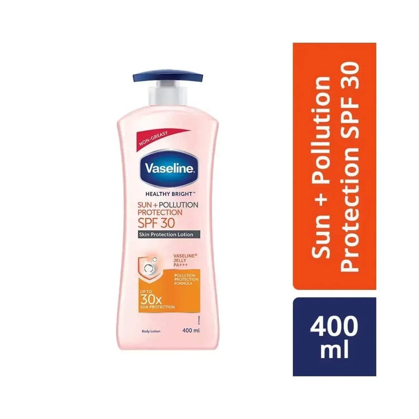 Vaseline Sun + Pollution Protection SPF 30 Body Lotion - (400ml)