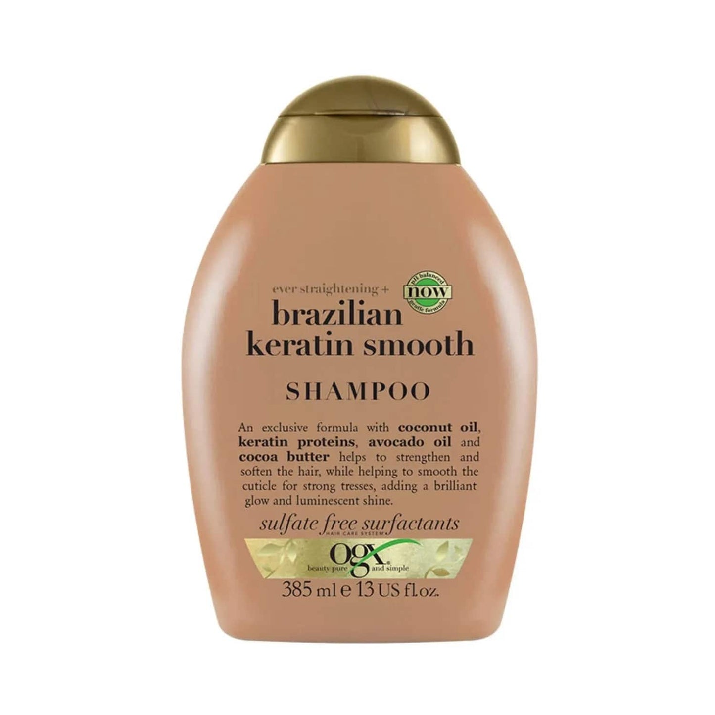 OGX Ever Straightening Brazilian Keratin Smooth Shampoo (385ml)