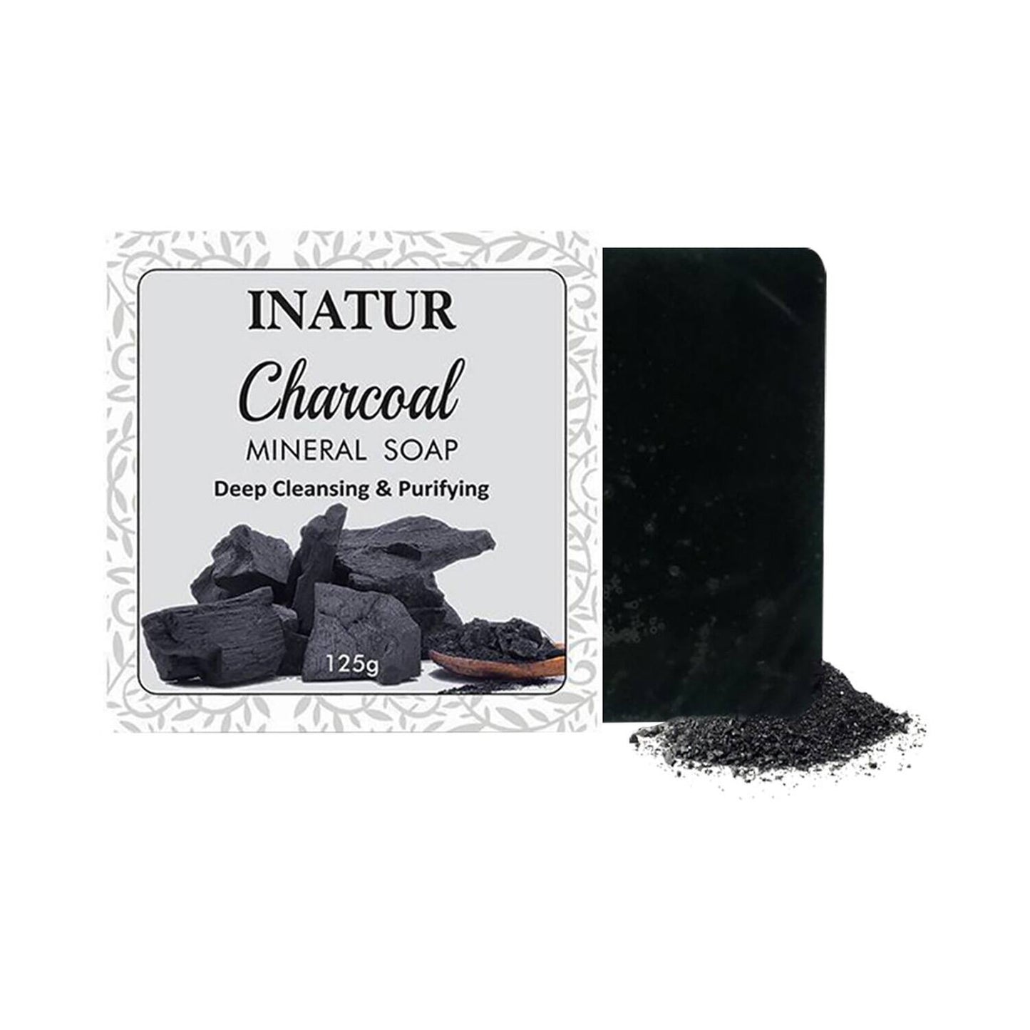 Inatur Charcoal Mineral Soap (125g)