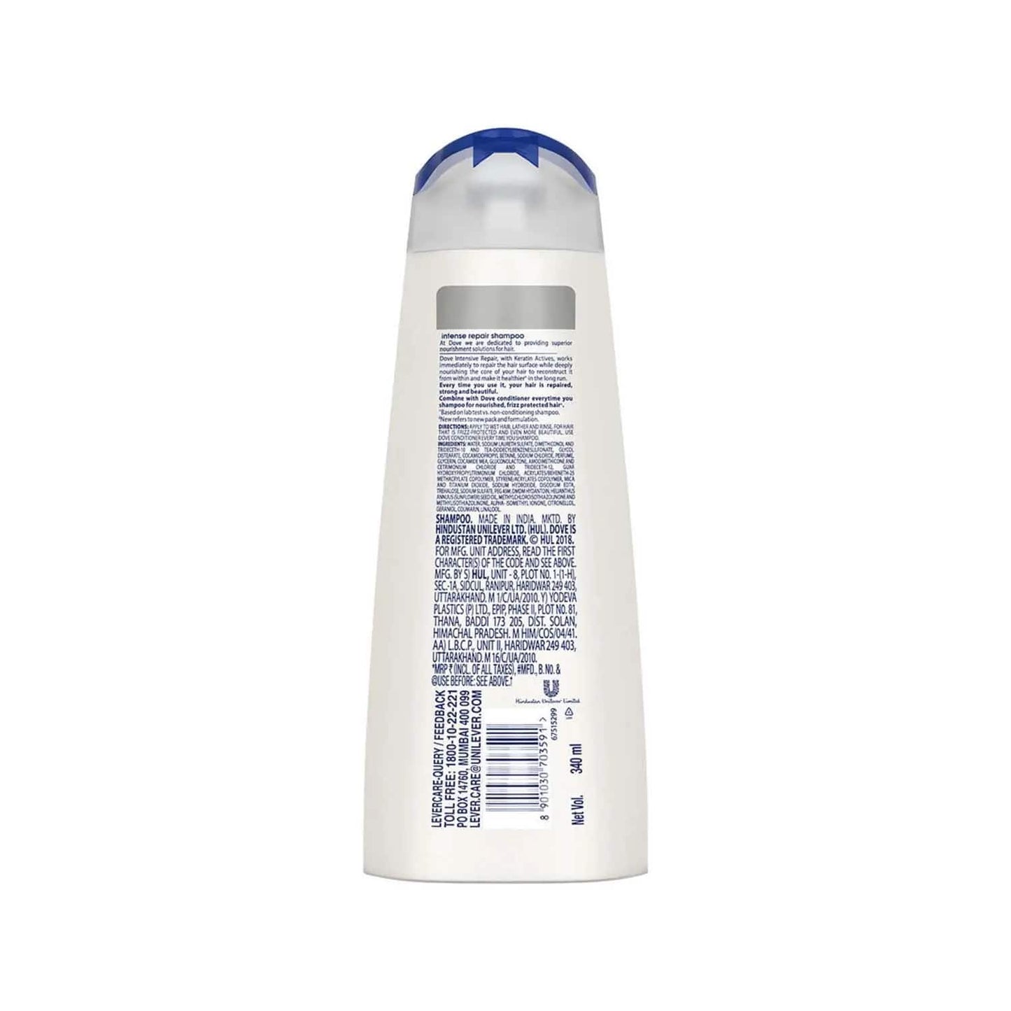 Dove Intense Repair Hair Shampoo (340ml)