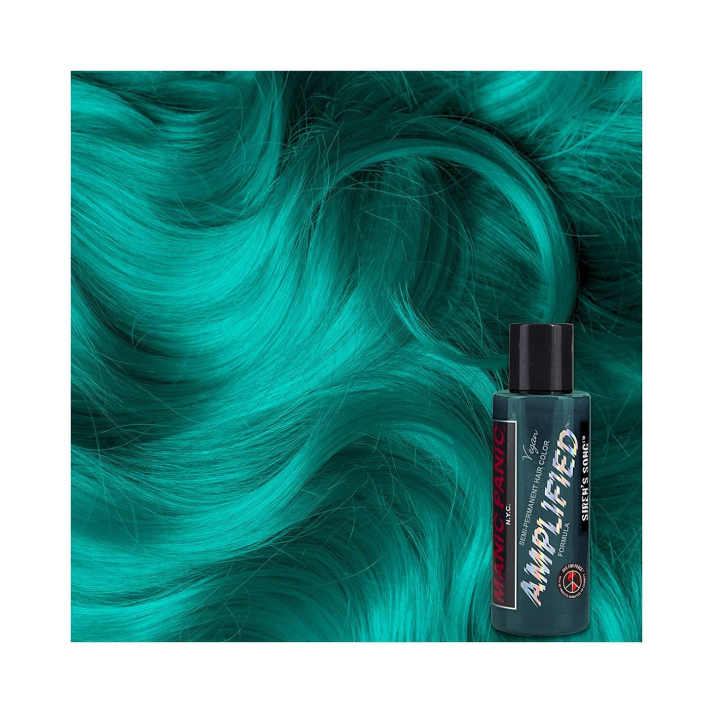 Manic Panic Amplified Semi Permanent Hair Color - Siren'S Song (118ml)