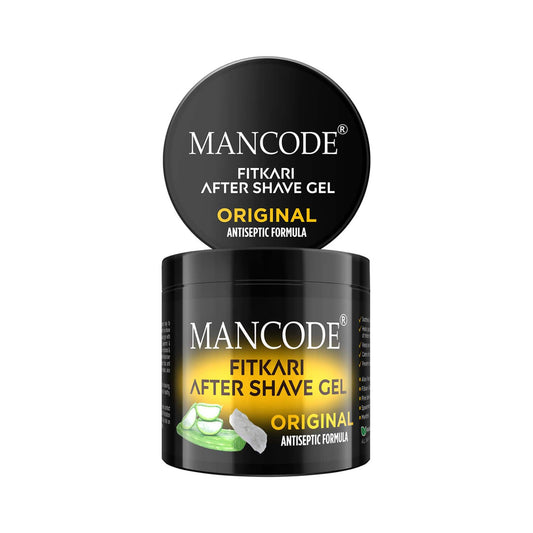 Mancode Fitkari After Shave Gel Original Antiseptic Formula (100g)