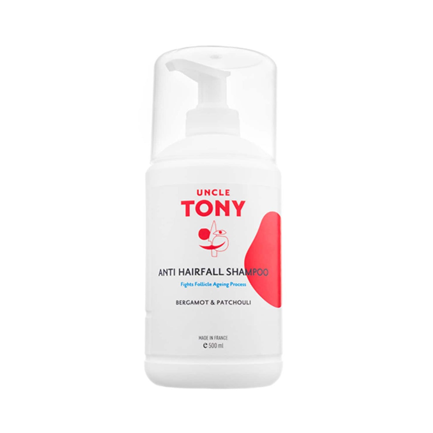 Uncle Tony Bergamot & Patchouli Anti Hair Fall Shampoo (500ml)