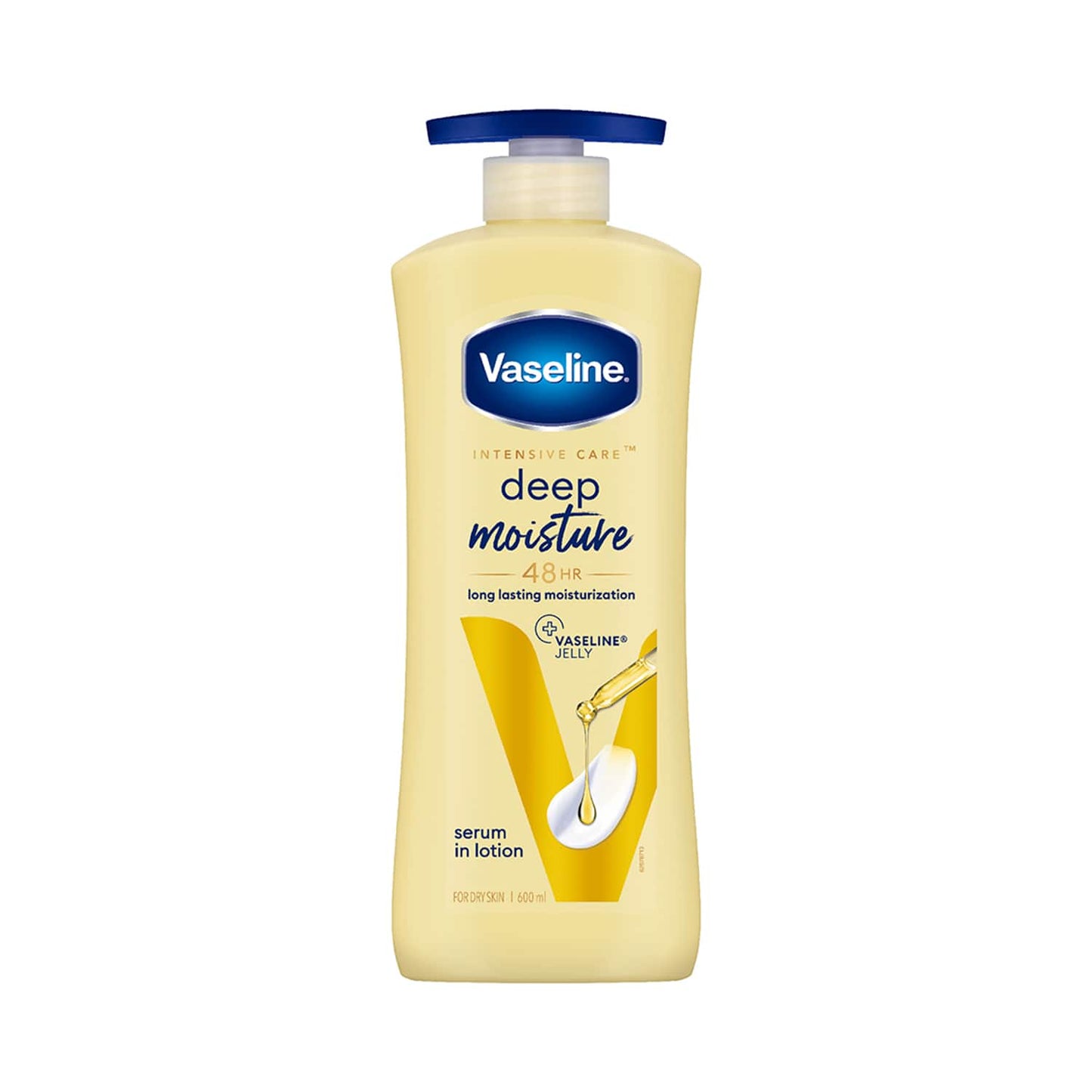 Vaseline Intensive Care Deep Moisture Body Lotion - (600ml)