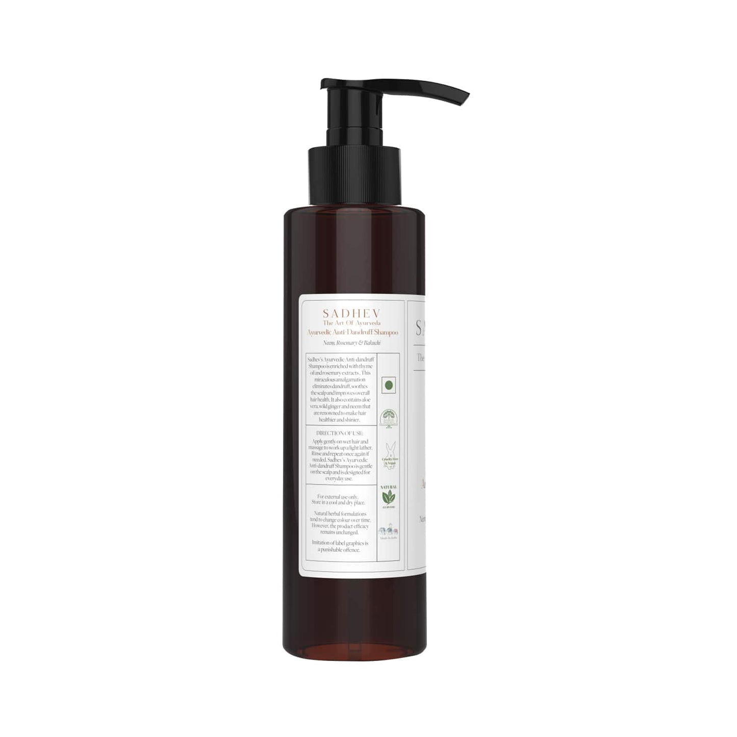 Sadhev Ayurvedic Anti-Dandruff Shampoo (200ml)