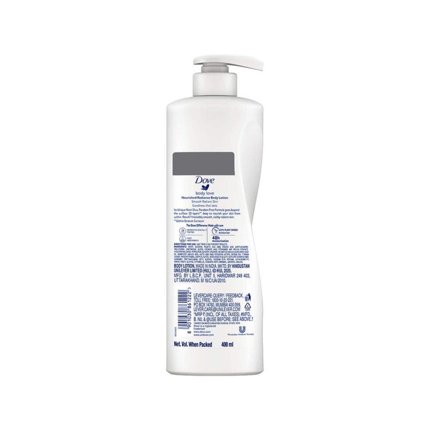 Dove Body Love Nourished Radiance Body Lotion - (400ml)