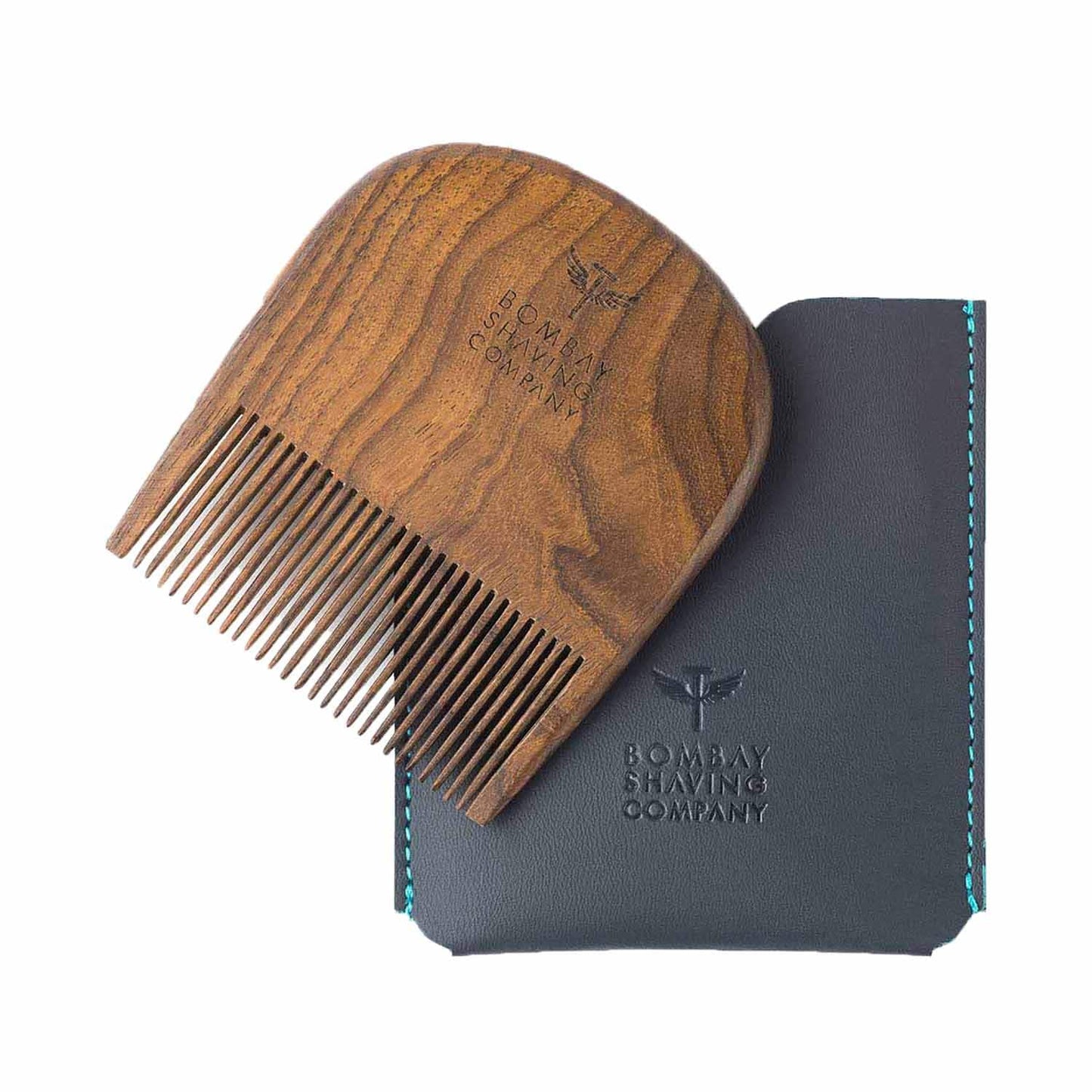 Bombay Shaving Company U-Shaped Beard Comb Brown