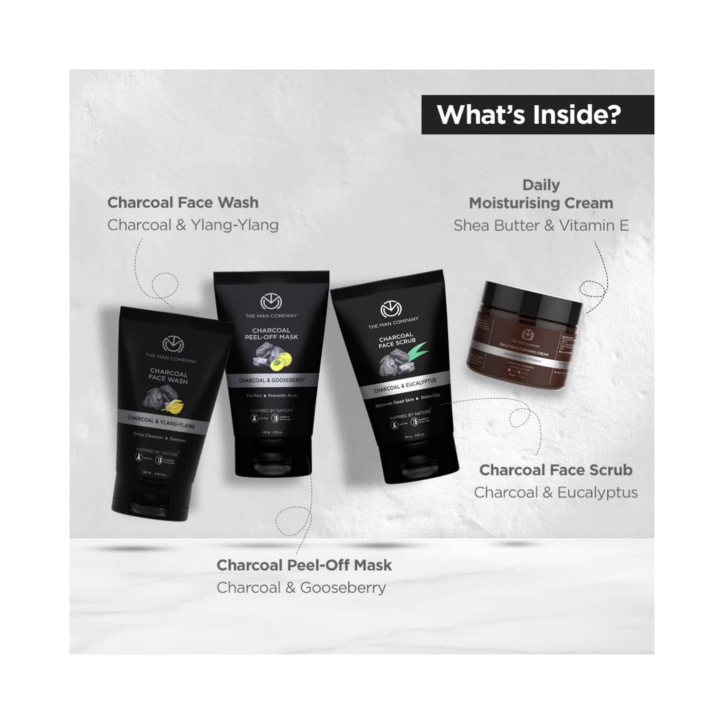 The Man Company Facial Care Kit (4 Pcs)