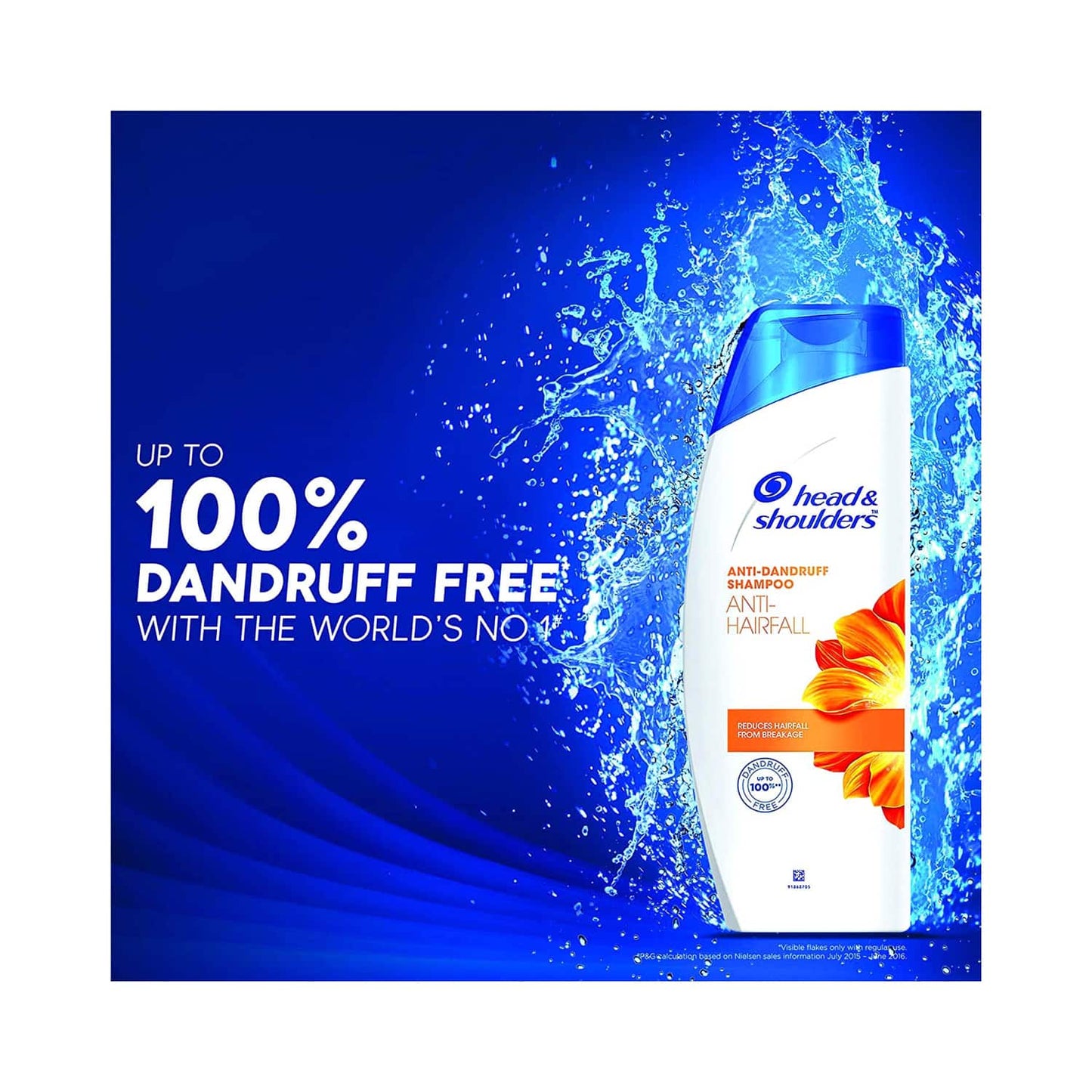 Head & Shoulders Anti-Hairfall And Anti-Dandruff Shampoo (340ml)