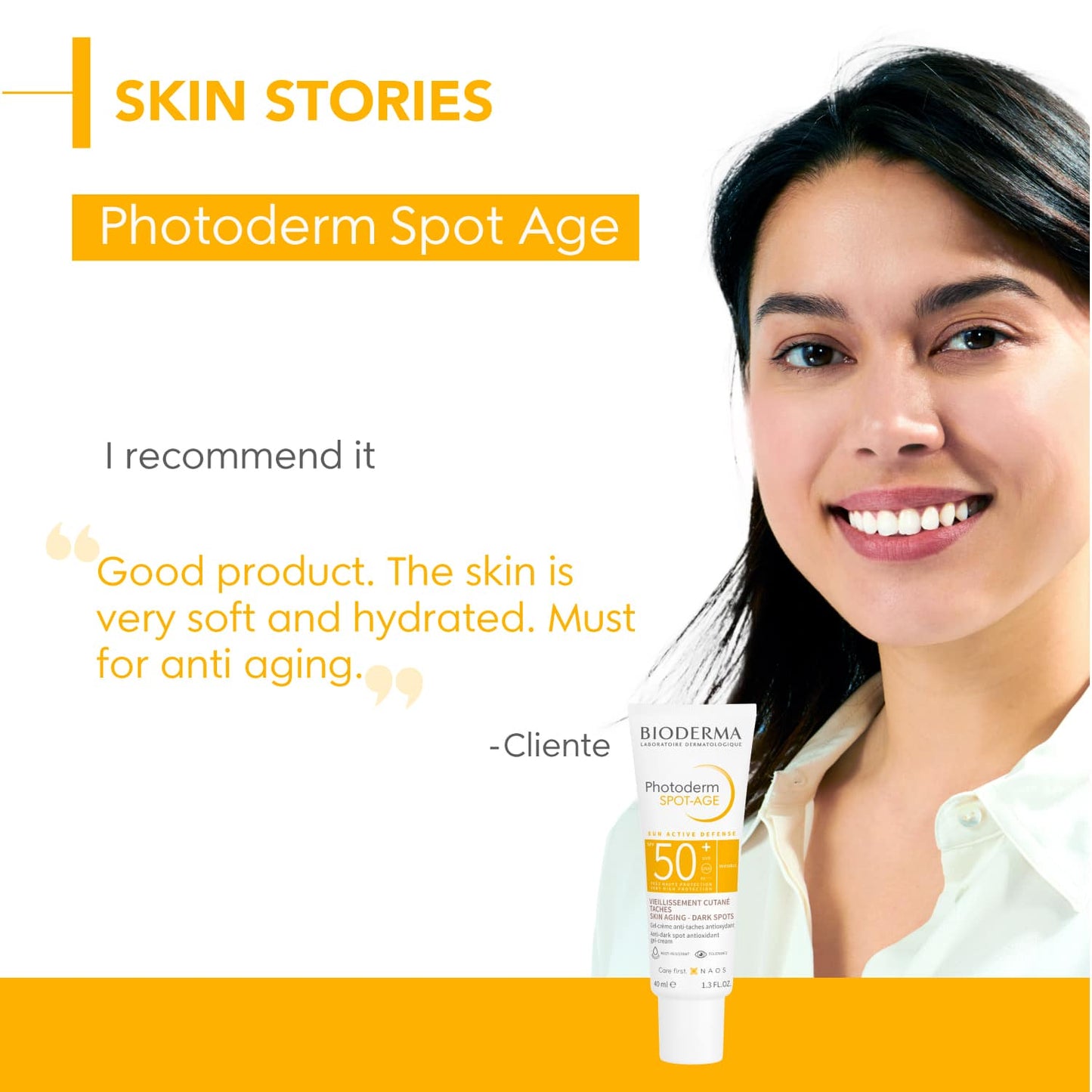 Bioderma Photoderm Spot Age Gel Sunscreen SPF 50+ (40ml)