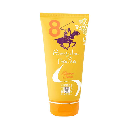 BEVERLY HILLS POLO CLUB Sports No.8 3 In 1 Shower Cream for Women (150 ml)