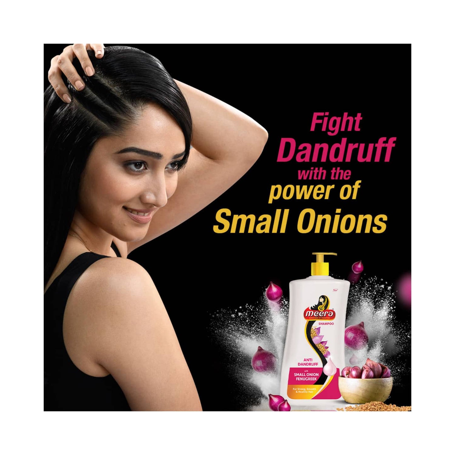 Meera Anti Dandruff Shampoo (340ml)