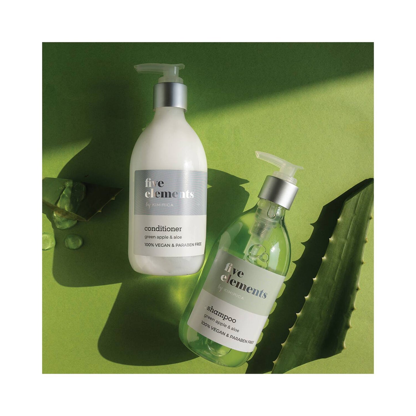 Kimirica Five Elements Green Apple & Aloe Conditioner for Soft & Smooth Hair SLS Free (300 ml)