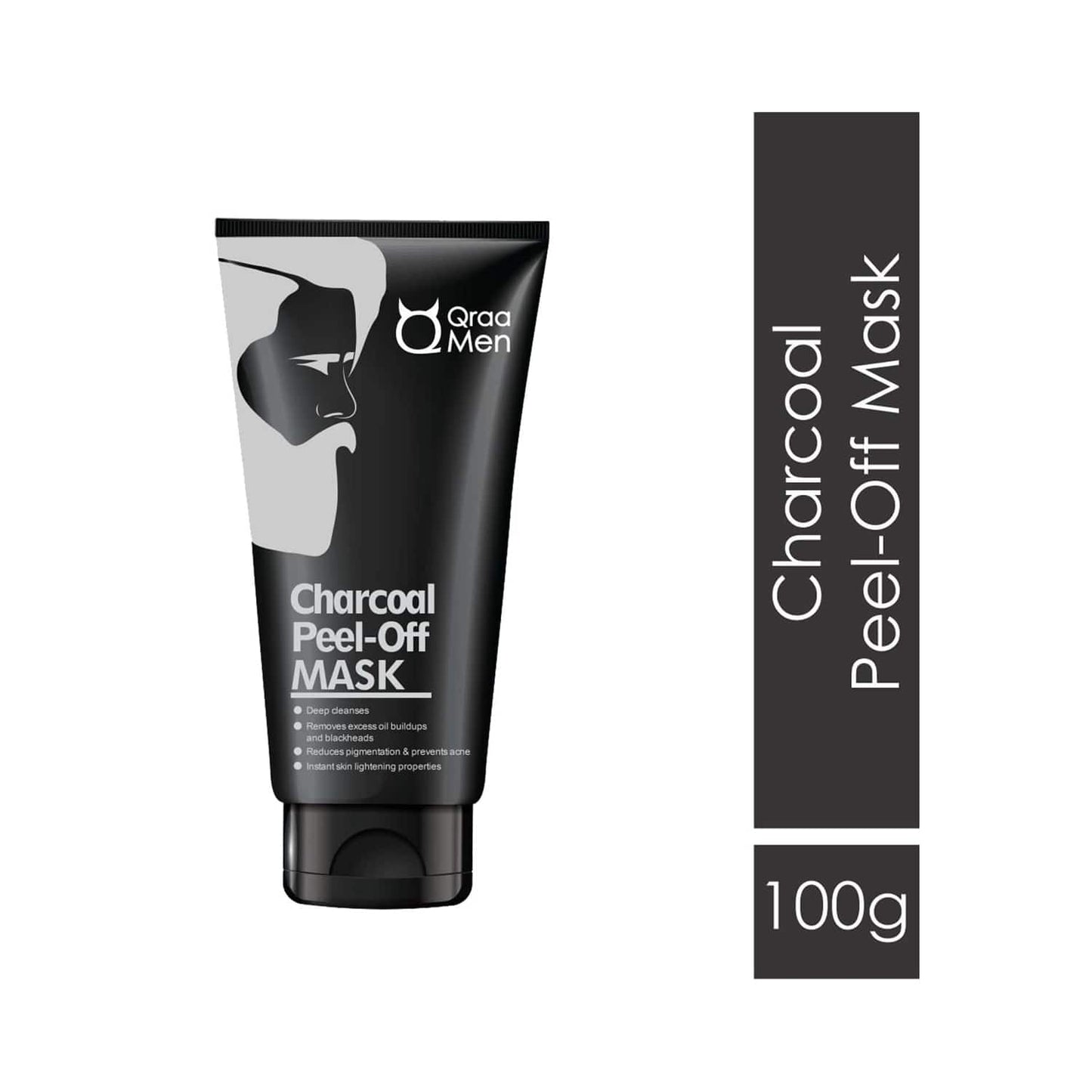 Qraamen Men Activated Charcoal Peel Off Mask (100 g)