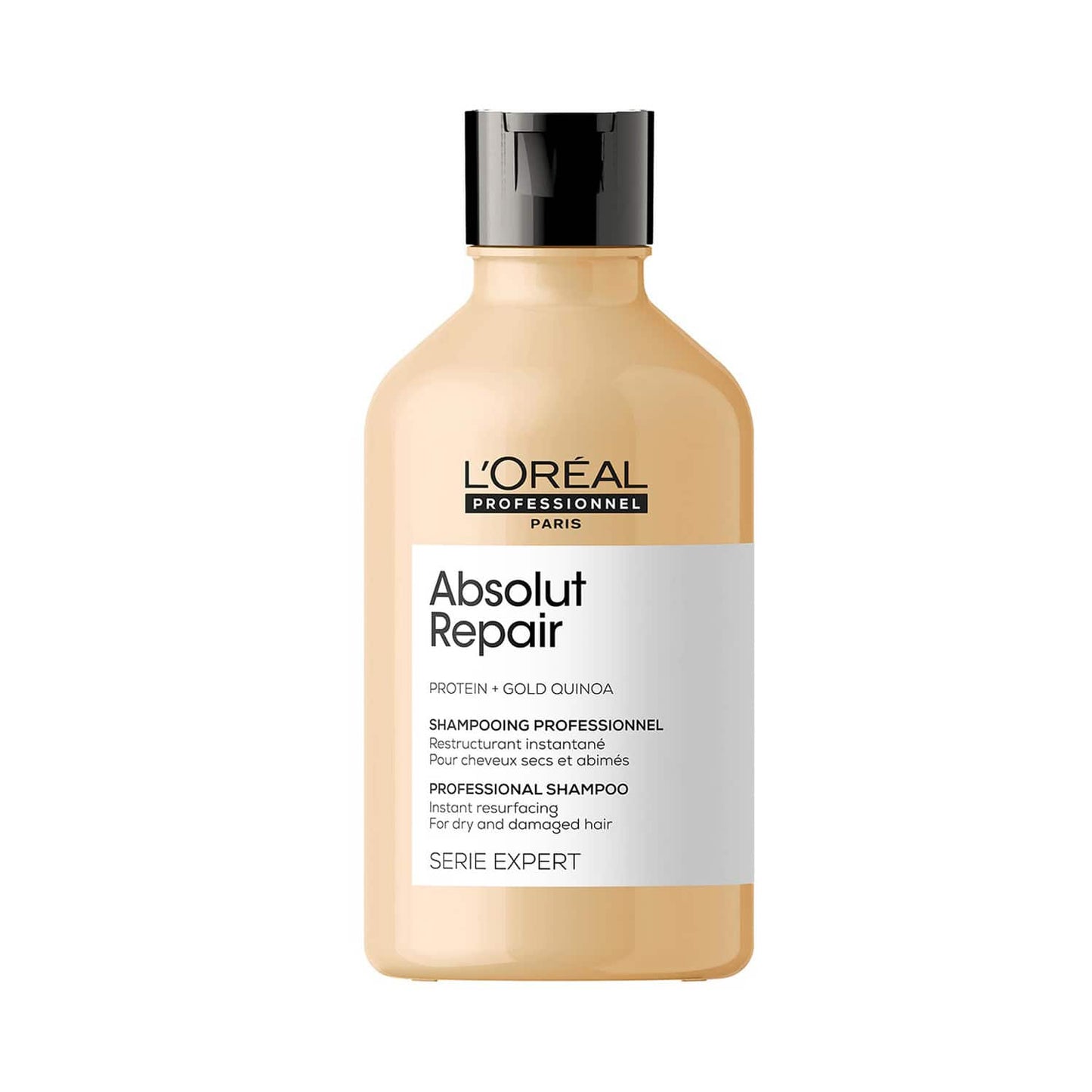 L'Oreal Professionnel Absolut Repair Shampoo For Dry and Damaged Hair (300 ml) With Wheat Protein