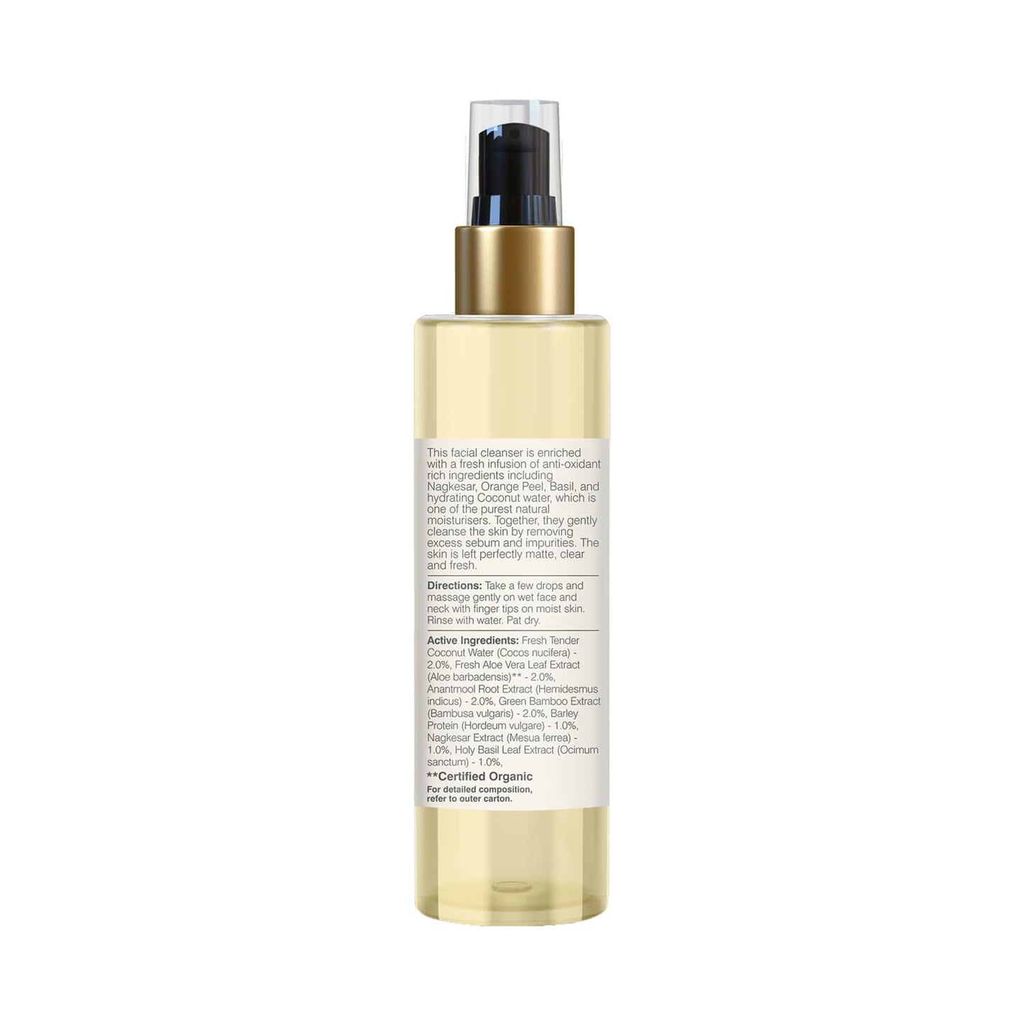 Forest Essentials Sandalwood & Orange Peel Facial Cleanser (130ml)