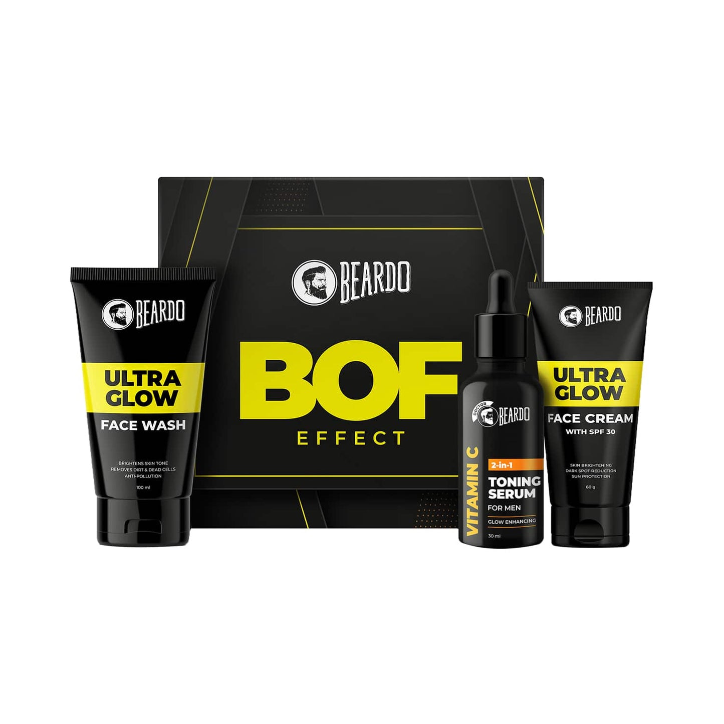 Beardo BOF Skin Pro Kit (3pcs)