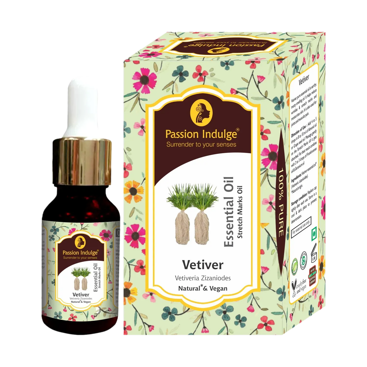 Passion Indulge Anti-Scar & Anti-Aging Vetiver Facial Oil (10 ml)