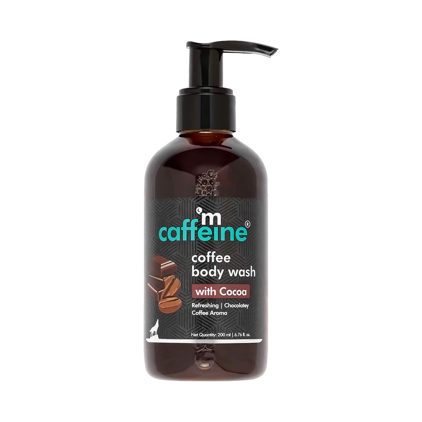 mCaffeine Coffee With Cocoa Body Wash (200ml)