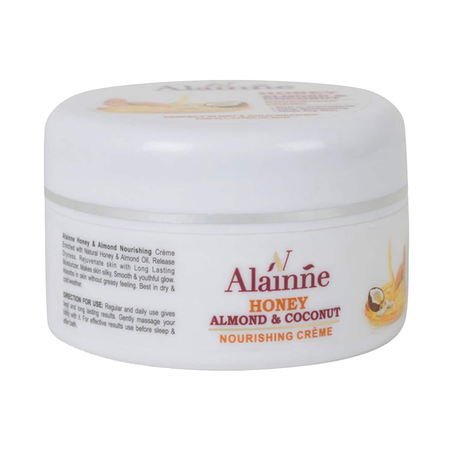 Alainne Honey Almond & Coconut Nourishing Body Creme - (200g)