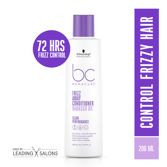 Schwarzkopf Professional Bonacure Frizz Away Conditioner With Babassu Oil (200ml)