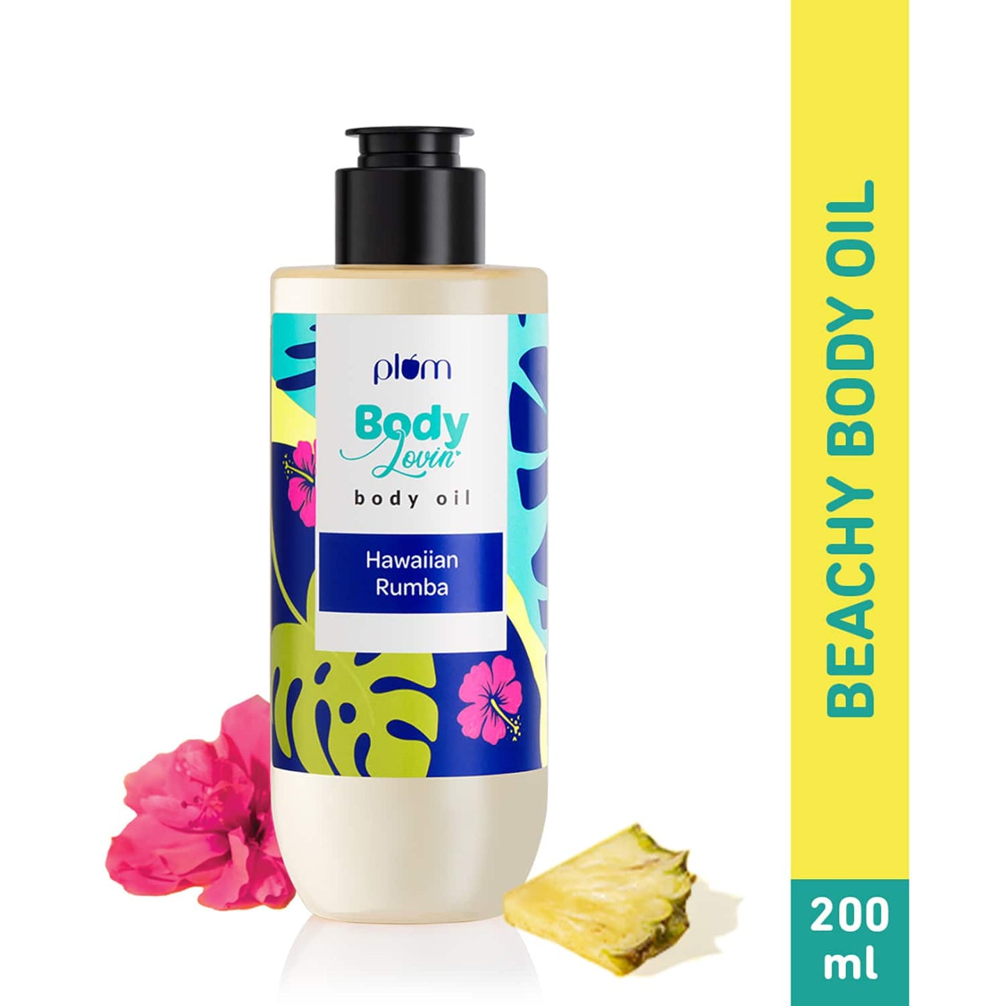 Plum BodyLovin' Hawaiian Rumba Body Oil | Intense Moisture | Instant Glow | Non-Greasy (200ml)