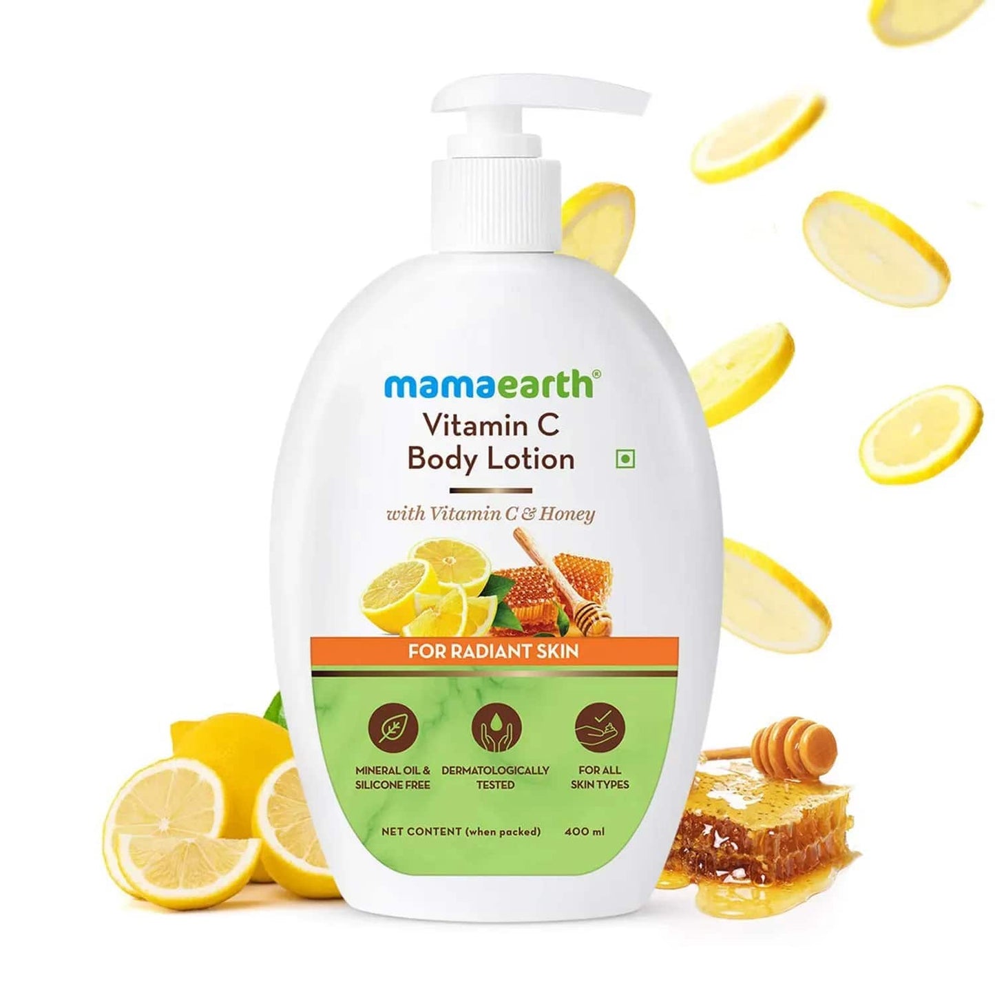 Mamaearth Vitamin C Body Lotion (400ml)