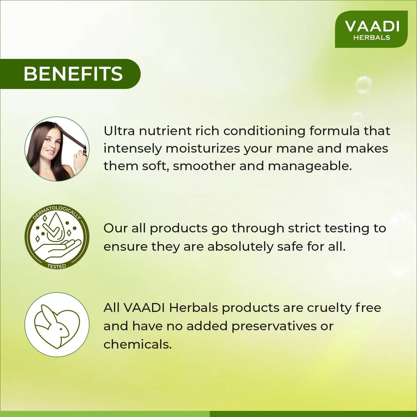 Vaadi Herbals Corn Rose Conditioner With Hibiscus Extract (110ml)