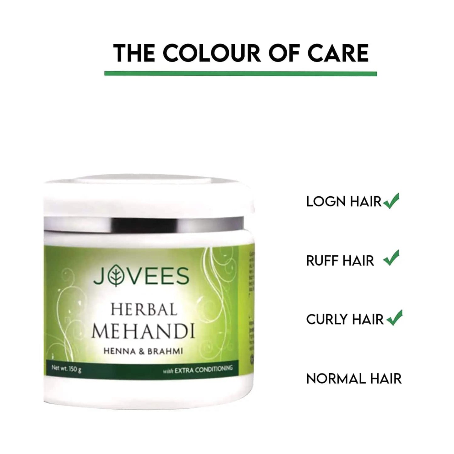 Jovees Herbal Henna & Brahmi Mehandi (150g)