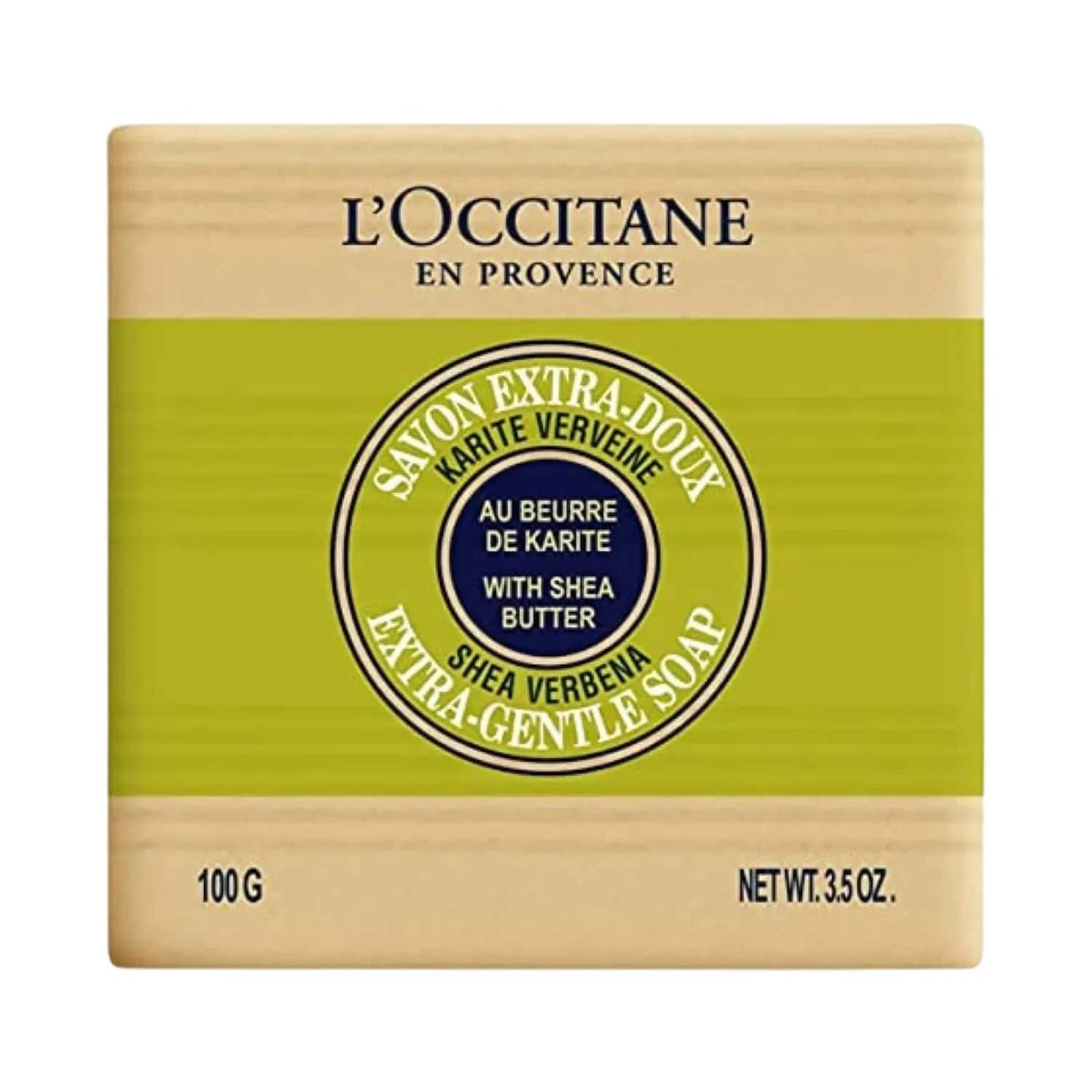 L'occitane Shea Butter Extra Gentle Verbena Soap - (100g)