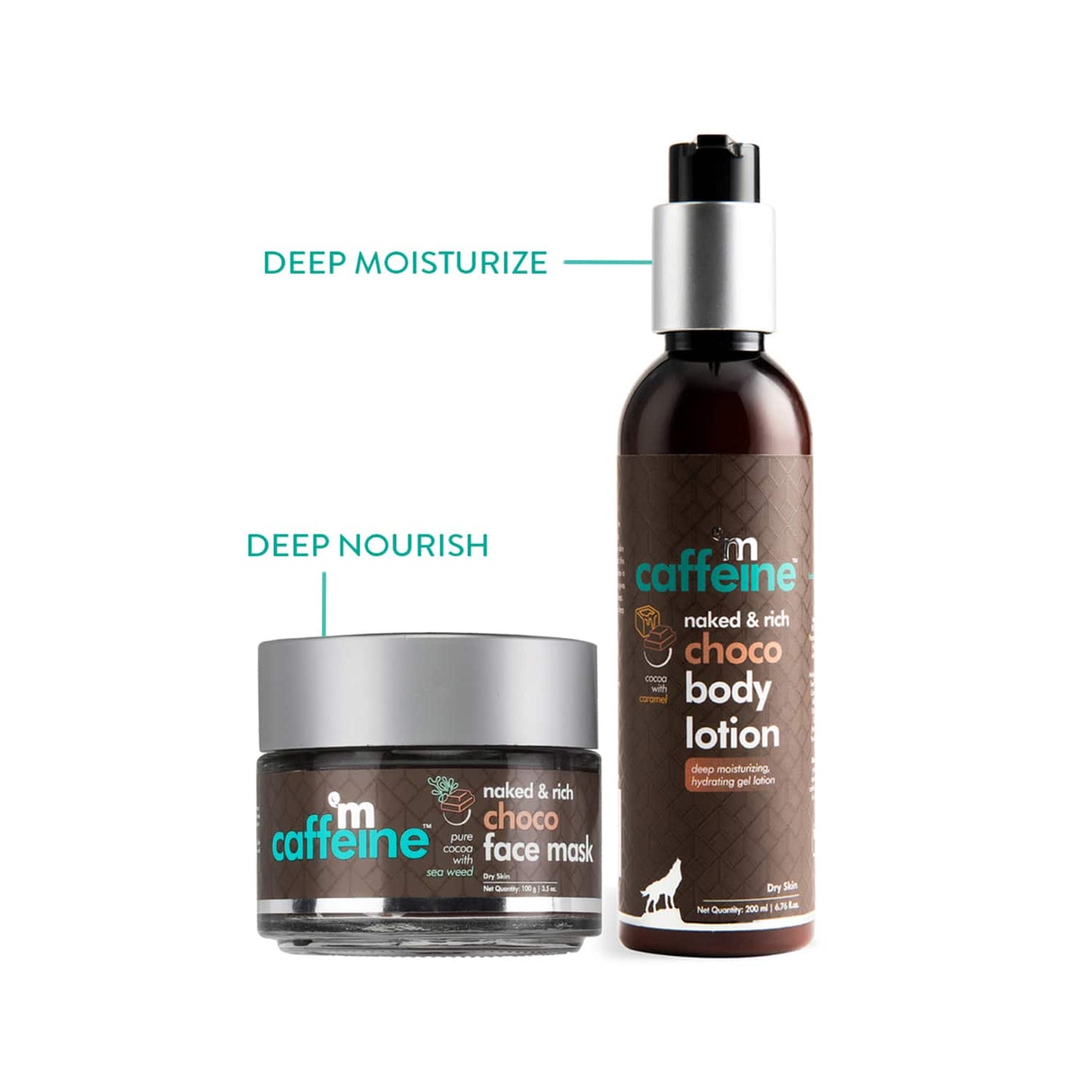 mCaffeine Choco Deep Nourishing Kit (2Pcs)