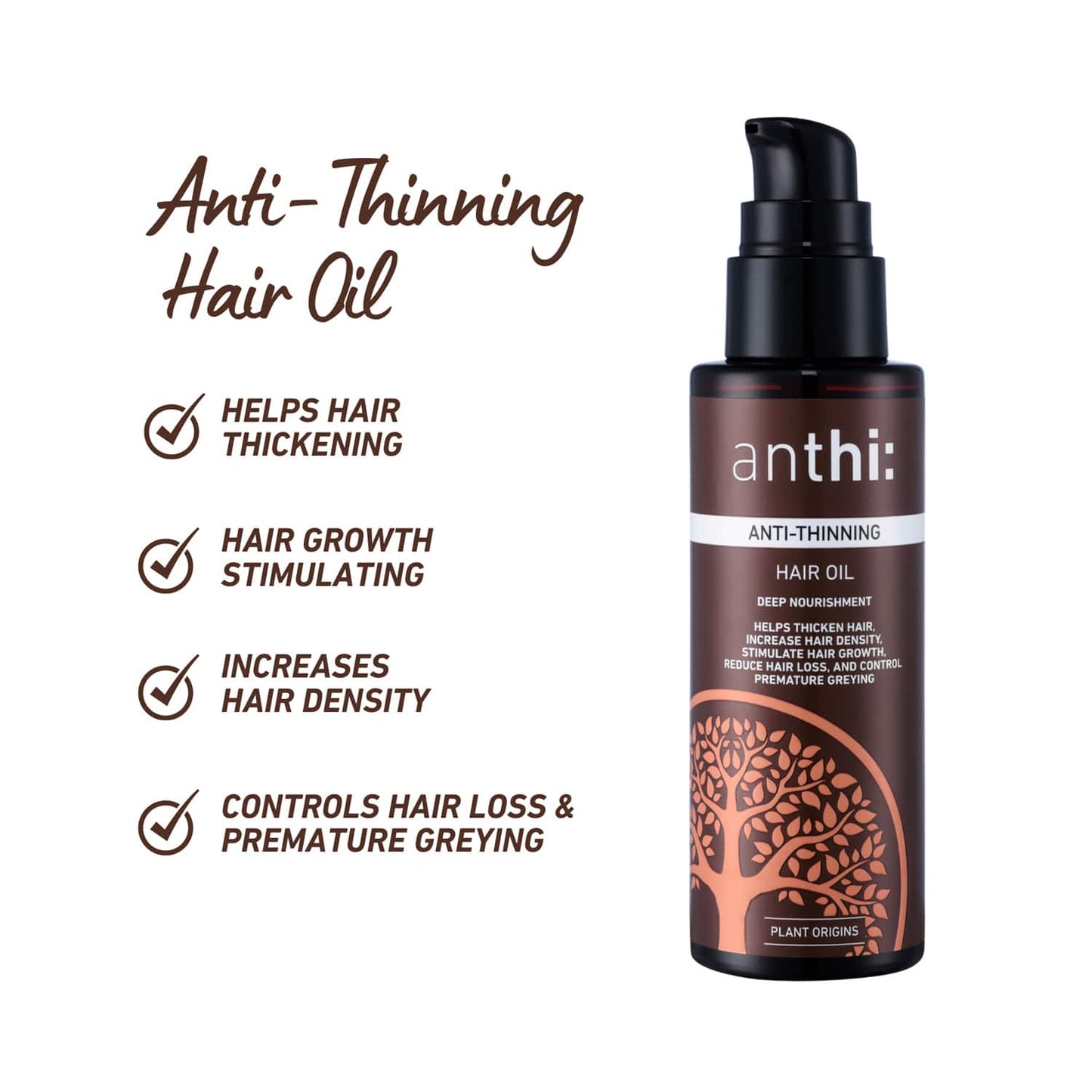 Anthi Anti-Thinning Hair Oil (50ml)