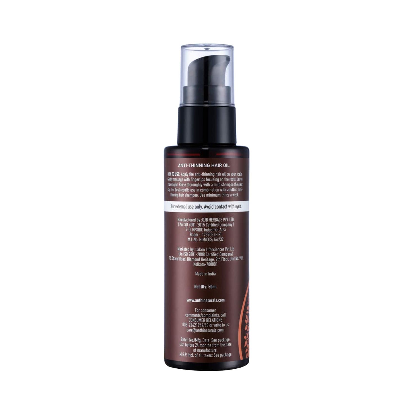 Anthi Anti-Thinning Hair Oil (50ml)