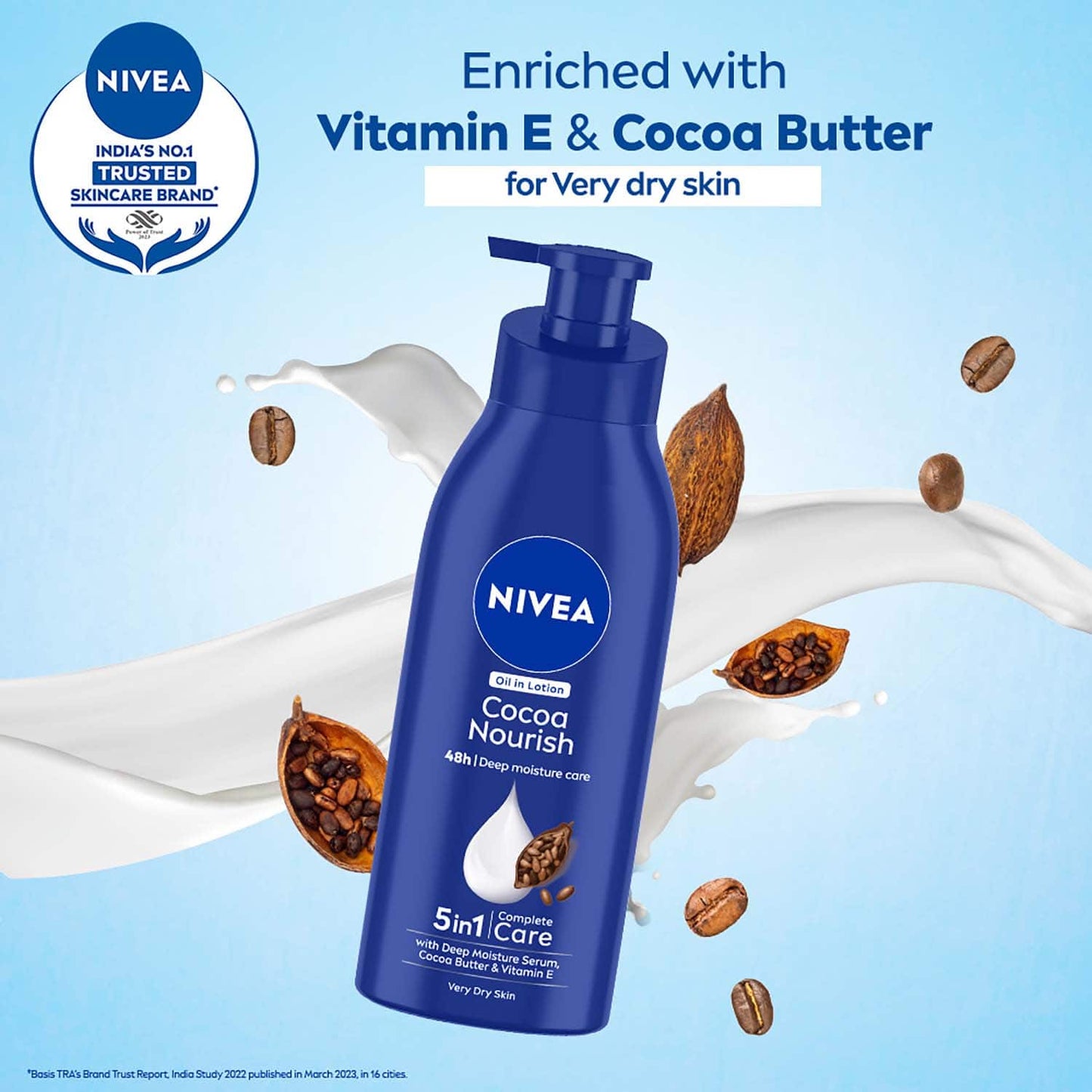 Nivea Cocoa Nourish Oil In Lotion Body Lotion (400ml)