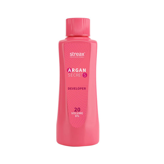 Streax Professional 20 Volume 6% Developer For Argan Secrets Colorant (1000ml)