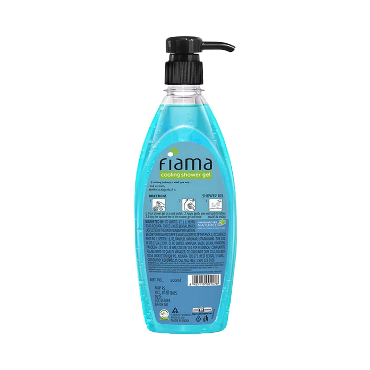 Fiama Menthol & Magnolia Cooling Shower Gel With Skin Conditioners (500ml)