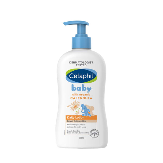 Cetaphil Baby Daily Lotion With Organic Calendula (400ml)